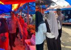 Polres Solok Imbau Warga Pasar Talang Tidak Euforia Sambut Tahun Baru, Larang Bakar Kembang Api