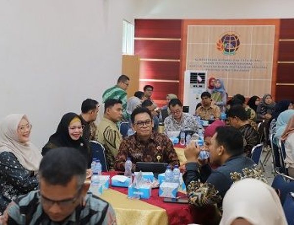 Perkuat Strategi Layanan Pertanahan, Kepala Kantor Pertanahan Kabupaten Solok Hadiri Rakerda BPN Sumatera Barat 2026